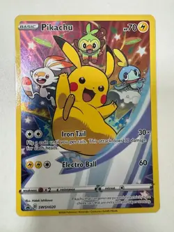 SWSH: Sword & Shield Promo Cards #SWSH020 Pikachu - Image 1