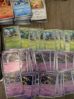 Mega Evolutions Bulk Lot ~3500+ Cards U/C/H/RH , 900+ Holos/ Reverse. No Lillies - Image 2