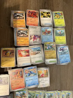 Mega Evolutions Bulk Lot ~3500+ Cards U/C/H/RH , 900+ Holos/ Reverse. No Lillies - Image 5