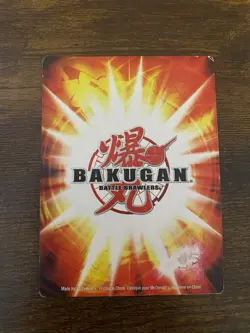 BAKUGAN Battle Brawler GRIFFON SCREAM 2009 Ability Card Spin Master 16/18McD - Image 2