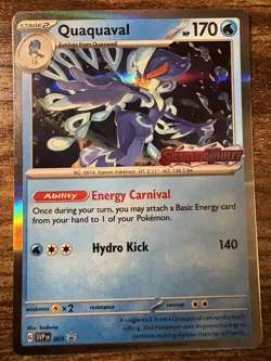 Quaquaval - (Prerelease) Holo Promo SV: Scarlet & Violet Promo Cards 005 NM - Image 1