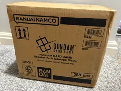 Gundam Card Game Newtype Rising GD01 Booster Box Case (x12 Box) English New - Image 1