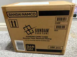 Gundam Card Game Newtype Rising GD01 Booster Box Case (x12 Box) English New - Image 4
