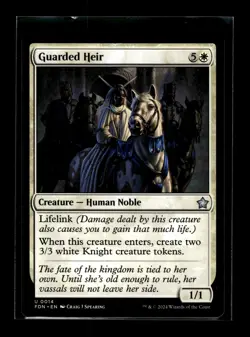 GUARDED HEIR Foundations #14 FDN(NM+)(MTG) - Image 1