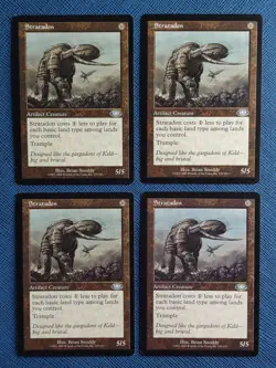 MTG 4x Stratadon x4 LP Planeshift Magic the Gathering Playset - Image 1