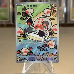 *Pack Fresh* Pokemon TCG Clobbopus 207/191 Surging Sparks - Illustration Rare - - Image 1