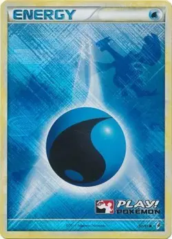 1x Water Energy - 90/95 - Play! Promo - Crosshatch Holo Lightly Played Pokemon P - Image 1