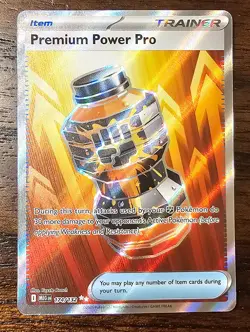 Pokemon Mega Evolution MEG Premium Power Pro Full Art 174/132 NM - Image 1