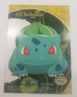 2000 Topps Pokemon TV Animation Edition Series 2 Clear Bulbasaur #PC2 fv7 - Image 2