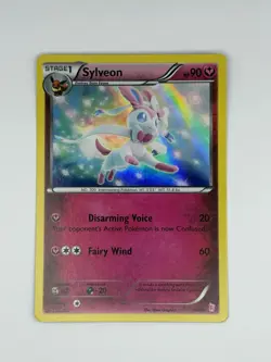 Pokemon TCG Sylveon (#30 Holo) 30/30 XY Trainer Kit: Sylveon & Noivern Common - Image 1