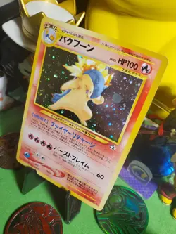 Pokemon TCG Vintage 2000 Neo Genesis Japanese Holo Typholsion No.157 NM/M - Image 4