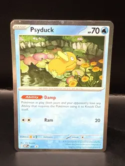 Pokemon Psyduck 007 Black Star Promo Mega Evolution Pokemon TCG A - Image 2