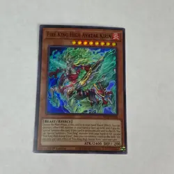 yugioh Fire King High Avatar Kirin SR14-EN002 Fire Kings Structure Deck Rare - Image 1