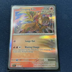 Pokemon Gouging Fire 038/191 Holo Surging Sparks Ancient TCG SSP EN 2024 Card - Image 1