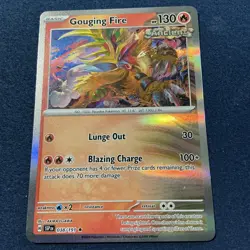 Pokemon Gouging Fire 038/191 Holo Surging Sparks Ancient TCG SSP EN 2024 Card - Image 2