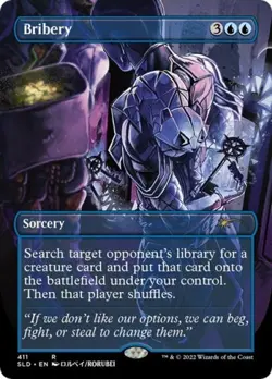 MTG English Bribery NM Foil Secret Lair - Image 1