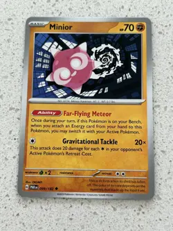Minior 099/182 Uncommon Paradox Rift Pokemon Card Nm - Image 1