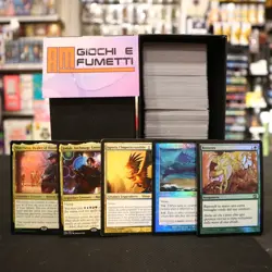 Lotto MAGIC the Gathering DA 450 CARTE con 50 carte foil, TUTTO ORIGINALE! - Image 1