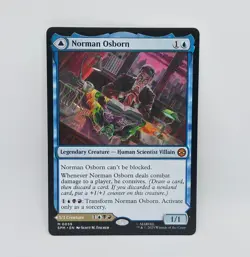 Norman Osborn/Green Goblin Mythic Rare Magic: the Gathering Spider-Man NON FOIL - Image 1