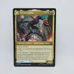 Norman Osborn/Green Goblin Mythic Rare Magic: the Gathering Spider-Man NON FOIL - Image 2