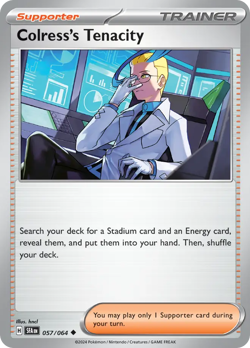 Colress's Tenacity 57/64 Uncommon | Shrouded Fable | Pokemon Card - Image 1