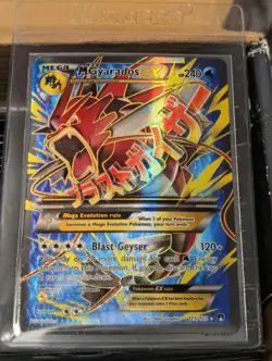 Mega M Gyarados EX Full Art Holo 115/122 XY Breakpoint Pokemon Card TCG - Image 1