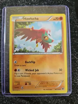 Hawlucha 48/124 XY Fates Collide Uncommon Pokemon Pokemon PACK FRESH - Image 1