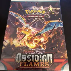 Pokemon Scarlet & Violet Obsidian Flames Build And Battle Display SEALED x10 Box - Image 2