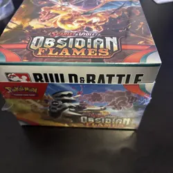 Pokemon Scarlet & Violet Obsidian Flames Build And Battle Display SEALED x10 Box - Image 3
