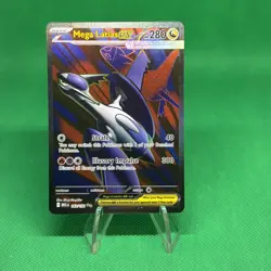 Pokemon Mega Evolution Mega Latias ex Full Art 163/132 NM In hand - English - Image 1