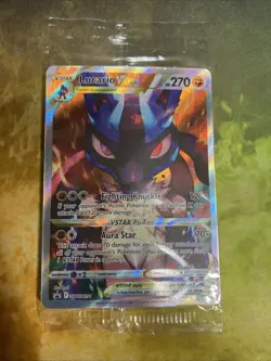 Lucario VSTAR SWSH291 Sword & Shield Promo Holo Card Sealed - Image 1