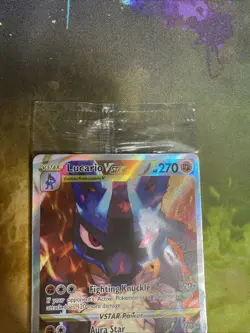 Lucario VSTAR SWSH291 Sword & Shield Promo Holo Card Sealed - Image 2