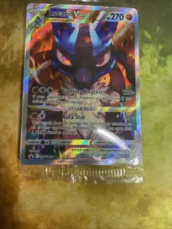 Lucario VSTAR SWSH291 Sword & Shield Promo Holo Card Sealed - Image 3
