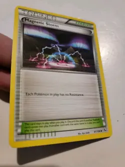 Magnetic Storm 91/106 XY Flashfire 2014 Pokemon Card Euc - Image 1