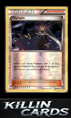 Reverse Holofoil Olympia 66/83 Pokemon Uncommon Generations Card NM - Image 1