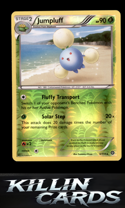 Reverse Holofoil Jumpluff 5/114 Pokemon Rare XY - Steam Siege Card NM - Image 1