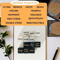 63 PCS MTG Counter Dice Set - AbilityKeyword Counters, -1/+1 Life Counter, Shiel - Image 3