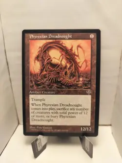 MTG Phyrexian Dreadnought from Mirage NM Regular Finish - Image 1