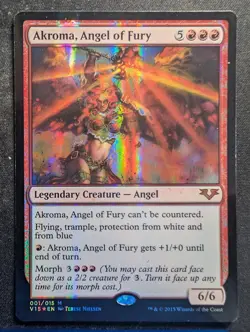 Akroma, Angel of Fury - Foil - From the Vault: Angels (MTG) - Image 1