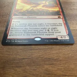 MTG Sunstreak Phoenix Innistrad: Midnight Hunt Mythic NM Magic The Gathering - Image 4