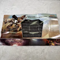 Magic the Gathering MTG Fold Out Pamphlet Guide Booklet Lot Knights Vs Dragons - Image 5