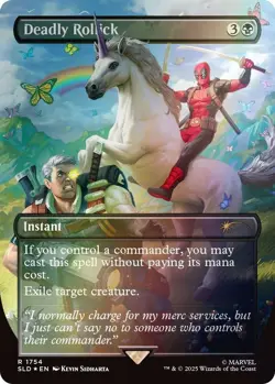 Mtg Secret Lair X Marvel S Deadpool English Version F - Image 3