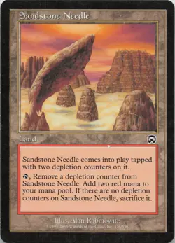 Sandstone Needle C Mercadian Masques 326 - LP MTG - Image 1