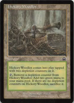 Hickory Woodlot C Mercadian Masques 319 - LP MTG - Image 1