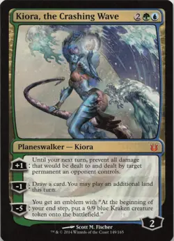 Kiora, the Crashing Wave M Born of the Gods 149 - LP MTG - Image 1