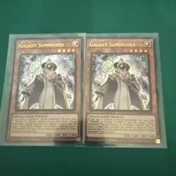 2x yugioh galaxy summoner ultra rare mp24-en166 mp24 - Image 1