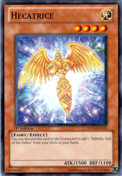 Hecatrice SDLS-EN014 1st Edition Common YuGiOh TCG Card - Image 1