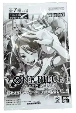 One Piece Card Promo Pack 2025 Let's Get Started Campaign Exclusive to Japan - Image 1