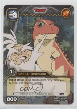 2008 Dinosaur King Trading Card Game Series 1: Terry #DKCG-150 - Image 1