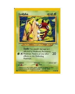 Ledyba 71/105 Neo Destiny Unlimited Uncommon Pokemon Card NEAR MINT TCG - Image 1